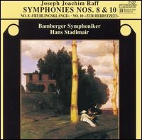 Raff Joseph Joachim - Symphonies Nos 8 & 10 in the group CD / Klassiskt at Bengans Skivbutik AB (5511530)