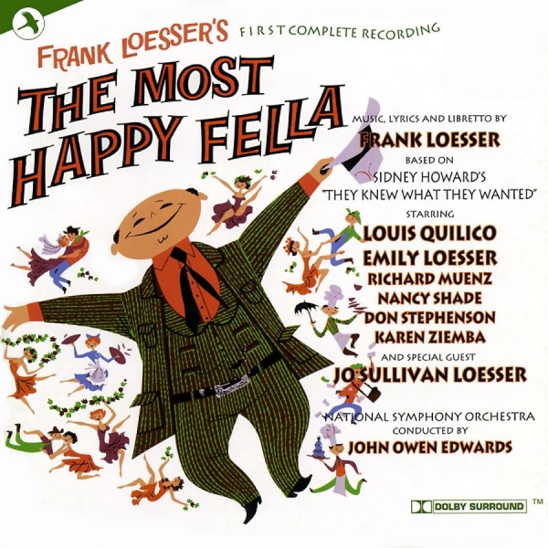 Original Studio Cast - The Most Happy Fella in the group CD / Bestsellers at Bengans Skivbutik AB (5511722)