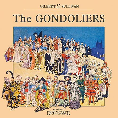 Original Cast Recording - The Gondoliers in the group CD / Pop-Rock at Bengans Skivbutik AB (5511827)