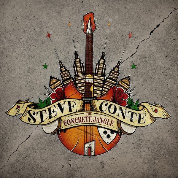 Steve Conte - The Concrete Jangle in the group VINYL / Pop-Rock at Bengans Skivbutik AB (5511933)
