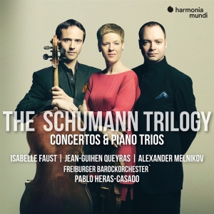Isabelle Faust & Jean-Guihen Queyras & A - The Schumann Trilogy: Concertos & Piano  in the group OUR PICKS / Friday Releases / Friday the 26th Jan 24 at Bengans Skivbutik AB (5512147)