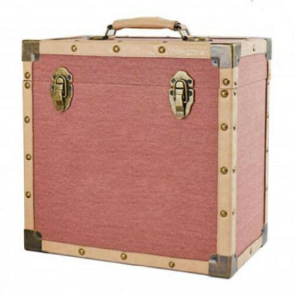 Record Storage Case - Burgandy Cloth in the group OTHER / Vinyltillbehör at Bengans Skivbutik AB (5512357)