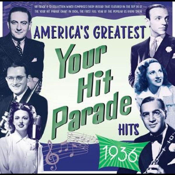 Various Artists - America's Greatest 'Your Hit Parade in the group CD / Bestsellers at Bengans Skivbutik AB (5512826)