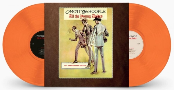 Mott The Hoople - All The Young Dudes (2 Lp Orange Vinyl) in the group OUR PICKS / Friday Releases / Friday the 30:th august 2024 at Bengans Skivbutik AB (5513211)