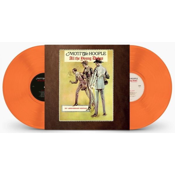 Mott The Hoople - All The Young Dudes (2 Lp Orange Vinyl) in the group VINYL / Pop-Rock at Bengans Skivbutik AB (5513211)