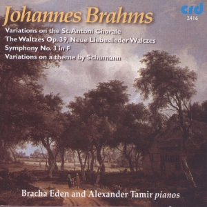 Brahms - St Antoni Variations, Waltzes Op. 3 in the group MUSIK / CD-R / Klassiskt at Bengans Skivbutik AB (5513455)