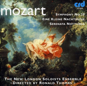 Mozart W A - Symphony No.29 / Serenades In G K52 in the group MUSIK / CD-R / Klassiskt at Bengans Skivbutik AB (5513478)