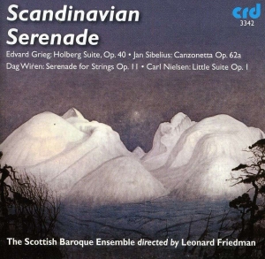 Scottish Baroque Ensemble Friedman - Scandinavian Serenade in the group MUSIK / CD-R / Klassiskt at Bengans Skivbutik AB (5513479)