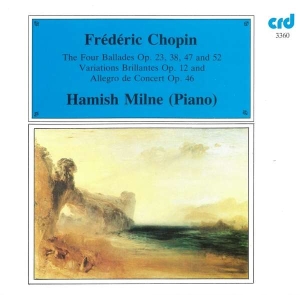 Chopin Frederic - The Four Ballades in the group MUSIK / CD-R / Klassiskt at Bengans Skivbutik AB (5513492)