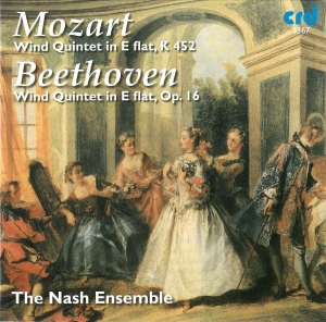Beethoven / Mozart - Wind Quintet In E Flat Op.16 / Wind in the group MUSIK / CD-R / Klassiskt at Bengans Skivbutik AB (5513499)