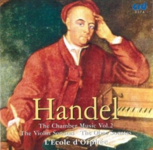 Handel G F - Chamber Music, Vol. 2: Violin Sonat in the group MUSIK / CD-R / Klassiskt at Bengans Skivbutik AB (5513506)