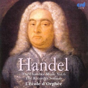 Handel G F - Chamber Music, Vol 6: Recorder Sona in the group MUSIK / CD-R / Klassiskt at Bengans Skivbutik AB (5513508)