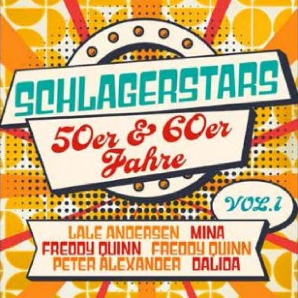 Various Artists - Schlagerstars Der 50Er & 60Er in the group CD / Pop-Rock at Bengans Skivbutik AB (5513542)