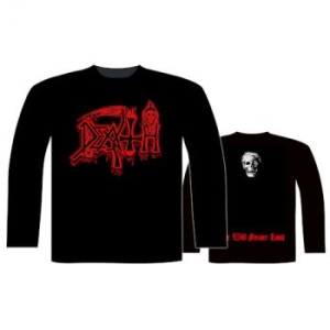 Death - L/S Life Will Never Last (Xxl) in the group MERCHANDISE / T-shirt / Heavy Metal at Bengans Skivbutik AB (5513752)