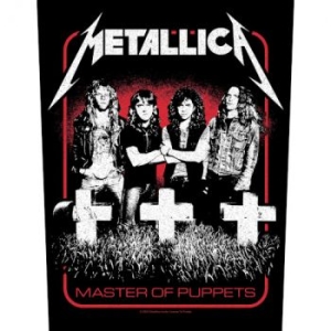 Metallica - Back Patch - Master Of Puppets Band in the group MERCHANDISE / Patch / Heavy Metal at Bengans Skivbutik AB (5513761)