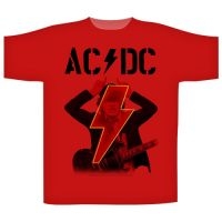 Ac/Dc - T/S Angus Pwr Up Red (Xxl) in the group MERCHANDISE / T-shirt / Heavy Metal at Bengans Skivbutik AB (5514049)