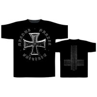 Marduk - T/S Iron Cross (L) in the group MERCHANDISE / T-shirt / Hårdrock at Bengans Skivbutik AB (5514073)
