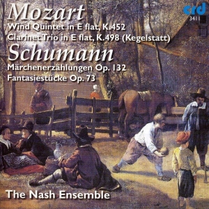 Mozart / Schumann - Wind Quintet K452 & Clarinet Trio K in the group MUSIK / CD-R / Klassiskt at Bengans Skivbutik AB (5514166)