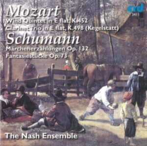 Mozart / Schumann - Wind Quintet K452 & Clarinet Trio K in the group MUSIK / CD-R / Klassiskt at Bengans Skivbutik AB (5514166)