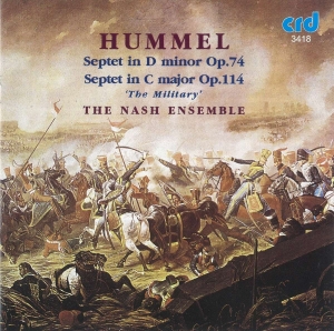 Hummel J N - Septet In C 'Military'  Op.114 &  S in the group MUSIK / CD-R / Klassiskt at Bengans Skivbutik AB (5514169)