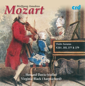 Mozart W A - Violin Sonatas K377. 301, 305 & 379 in the group MUSIK / CD-R / Klassiskt at Bengans Skivbutik AB (5514181)