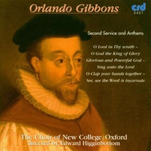 Gibbons Orlando - Second Service & Anthems in the group MUSIK / CD-R / Klassiskt at Bengans Skivbutik AB (5514220)