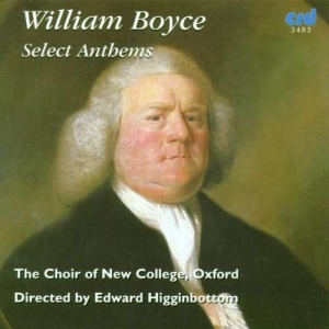 Boyce William - Select Anthems in the group MUSIK / CD-R / Klassiskt at Bengans Skivbutik AB (5514248)