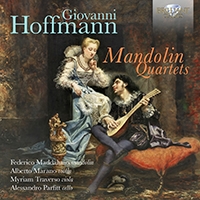 Hoffmann Giovanni - Mandolin Quartets in the group CD / Klassiskt at Bengans Skivbutik AB (5514298)