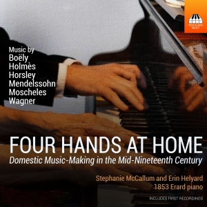 Stephanie Mccallum Erin Helyard - Four Hands At Home - Domestic Music in the group CD / Klassiskt at Bengans Skivbutik AB (5514309)