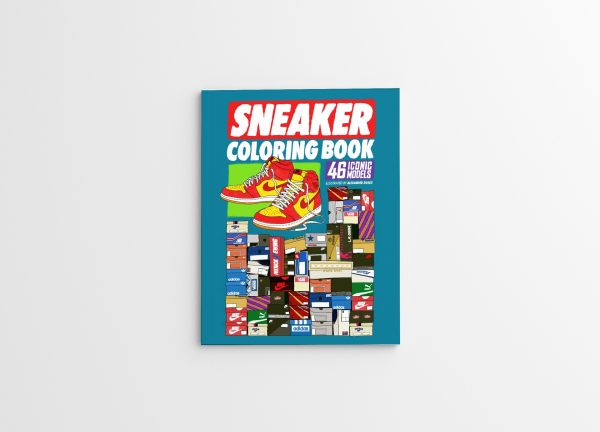 Bok - Sneaker Coloring Book in the group OTHER / Övrigt /  at Bengans Skivbutik AB (5514392)