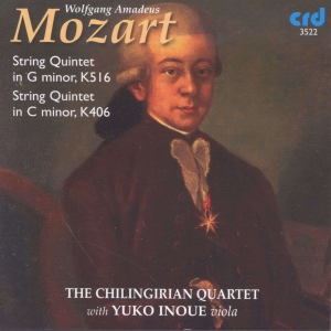 Mozart W A - String Quintets K516 & K406 in the group MUSIK / CD-R / Klassiskt at Bengans Skivbutik AB (5514519)