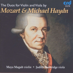 W A Mozart & Michael Haydn - Duos For Violin & Viola in the group OTHER / Övrigt / Klassiskt at Bengans Skivbutik AB (5514524)
