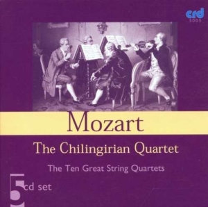 Mozart W A - The Ten Great String Quartets in the group MUSIK / CD-R / Klassiskt at Bengans Skivbutik AB (5514544)