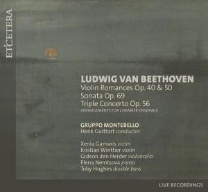 Gruppo Montobello & Henk Guittart - Beethoven: Violin Romances Op.40 & 50/So in the group OUR PICKS / Friday Releases / Friday the 26th Jan 24 at Bengans Skivbutik AB (5514681)