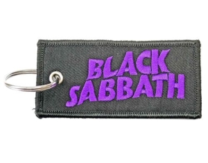 Black Sabbath - Keychain: Wavy Logo in the group MERCHANDISE / Merch / Hårdrock at Bengans Skivbutik AB (5516010)
