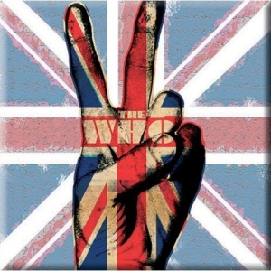 The Who - Fridge Magnet: Peace Fingers in the group MERCHANDISE / Merch / Pop-Rock at Bengans Skivbutik AB (5516015)