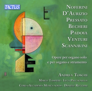 Andrea Toschi Marco Tampieri Luca - Works For Solo Organ & For Organ & in the group OUR PICKS / Friday Releases / Friday the 2th Feb 24 at Bengans Skivbutik AB (5516098)