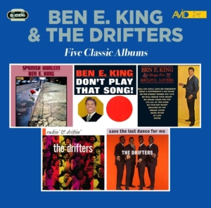 King Ben E / Drifters The - Five Classic Albums in the group OUR PICKS / Friday Releases / Friday The 23rd Of February 2024 at Bengans Skivbutik AB (5516518)