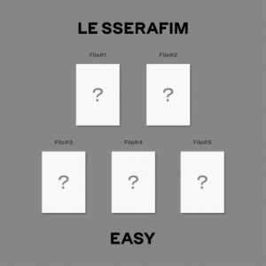 Le Sserafim - Easy (Compact Ver.) Random in the group Minishops / K-Pop Minishops / LE SSERAFIM at Bengans Skivbutik AB (5516804)