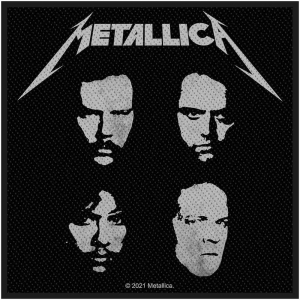 Metallica - Black Album 2021 Standard Patch in the group MERCHANDISE / Patch / Heavy Metal at Bengans Skivbutik AB (5516827)