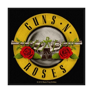 Guns N Roses - Bullet Logo Retail Packaged Patch in the group MERCHANDISE / Merch / Hårdrock at Bengans Skivbutik AB (5516838)
