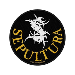 Sepultura - Circular Logo Standard Patch in the group MERCHANDISE / Merch / Hårdrock at Bengans Skivbutik AB (5516853)