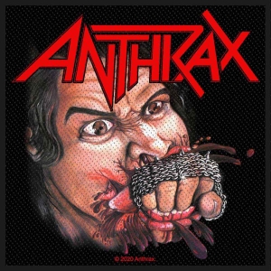 Anthrax - Fistful Of Metal Standard Patch in the group MERCHANDISE / Patch / Heavy Metal at Bengans Skivbutik AB (5516860)