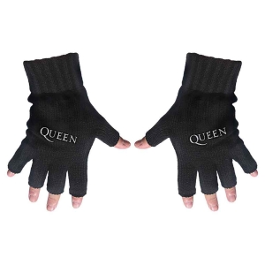 Queen - Logo Fingerless Gloves in the group MERCHANDISE / Merch / Pop-Rock at Bengans Skivbutik AB (5517618)
