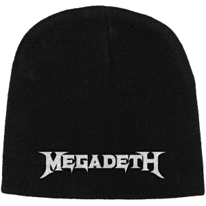 Megadeth - Beanie Hat: Logo in the group MERCHANDISE / Merch / Hårdrock at Bengans Skivbutik AB (5517623)