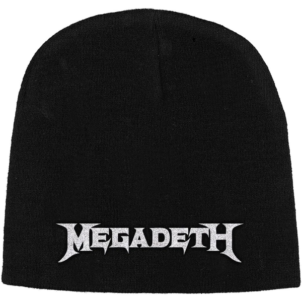 Megadeth - Unisex Beanie Hat: Logo (Black) in the group MERCHANDISE / Merch / Hårdrock at Bengans Skivbutik AB (5517623)