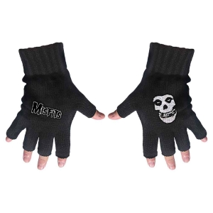 Misfits - Logo & Fiend Fingerless Gloves in the group MERCHANDISE / Merch / Punk at Bengans Skivbutik AB (5517631)
