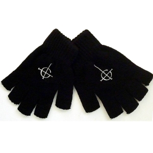 Ghost  - Fingerless Gloves in the group MERCHANDISE / Merch / Hårdrock at Bengans Skivbutik AB (5517647)