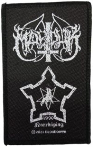 Marduk - Patch Norrköping (10,2 X 6,4 Cm) in the group MERCHANDISE / Patch / Heavy Metal at Bengans Skivbutik AB (5517857)