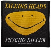 Talking Heads - Patch Psycho Killer (9,5 X 10 Cm) in the group OUR PICKS / Friday Releases / Friday the 16th February 2024 at Bengans Skivbutik AB (5517860)